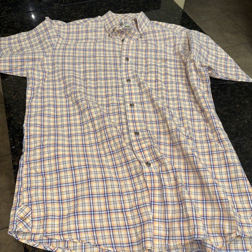 King ranch plaid short sleeve - king,